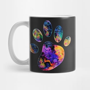 trippy footprint Mug